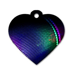 Background Blur Bokeh Close Up Dog Tag Heart (two Sides) by Pakrebo