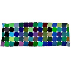 Geometric Background Colorful Body Pillow Case (dakimakura) by HermanTelo