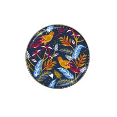 Colorful Birds In Nature Hat Clip Ball Marker (4 Pack) by Sobalvarro