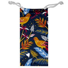 Colorful Birds In Nature Jewelry Bag by Sobalvarro