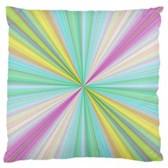 Background Burst Abstract Color Large Flano Cushion Case (two Sides) by HermanTelo