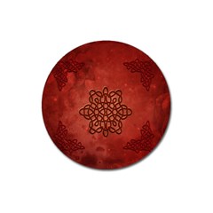 Elegant Decorative Celtic Knot Magnet 3  (round) by FantasyWorld7