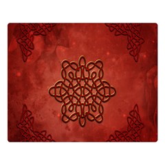 Elegant Decorative Celtic Knot Double Sided Flano Blanket (large)  by FantasyWorld7