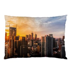 View Of High Rise Buildings During Day Time Pillow Case (two Sides) by Pakrebo