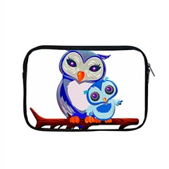 Owl Mother Owl Baby Owl Nature Apple Macbook Pro 15  Zipper Case by Sudhe