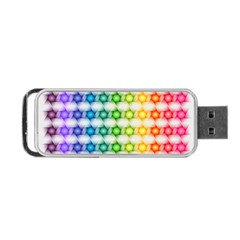 Background Colorful Geometric Portable Usb Flash (two Sides) by Simbadda