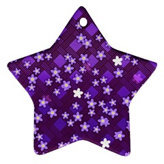 Ross Pattern Square Star Ornament (two Sides) by HermanTelo