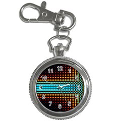 Signal Background Pattern Light Key Chain Watches by Sudhe