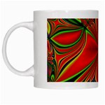 Abstract Abstract Art Fractal White Mugs