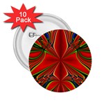Abstract Abstract Art Fractal 2.25  Buttons (10 pack) 