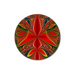 Abstract Abstract Art Fractal Magnet 3  (Round)