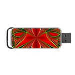 Abstract Abstract Art Fractal Portable USB Flash (Two Sides)