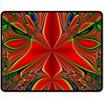 Abstract Abstract Art Fractal Double Sided Fleece Blanket (Medium) 