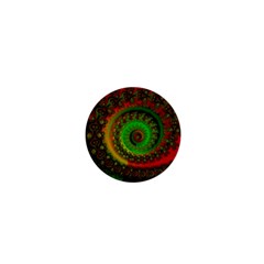 Abstract Fractal Pattern Artwork Art 1  Mini Buttons