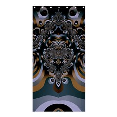 Fractal Art Artwork Design Shower Curtain 36  X 72  (stall)  by Pakrebo