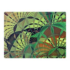 Design Background Concept Fractal Double Sided Flano Blanket (mini) 