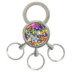 Dots 6 3-ring Key Chain by impacteesstreetwearsix