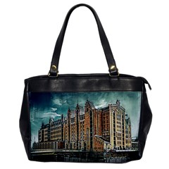 Architecture City Building Travel Oversize Office Handbag