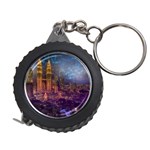 City Lights Skyline Buildings Measuring Tape