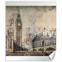 London Westminster Bridge Building Canvas 20  X 24  by Wegoenart