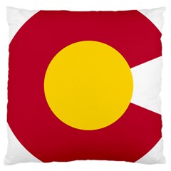 Colorado State Flag Symbol Large Cushion Case (two Sides) by FlagGallery