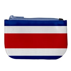 Costa Rica Flag Large Coin Purse by FlagGallery