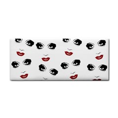 Bianca Del Rio Pattern Hand Towel by Valentinaart