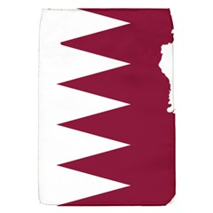 Borders Country Flag Geography Map Qatar Removable Flap Cover (s) by Sapixe