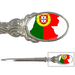 Portugal Flag Borders Cartography Letter Opener by Sapixe