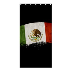 Flag Mexico Country National Shower Curtain 36  X 72  (stall)  by Sapixe