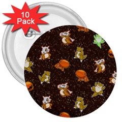 Ground Type 3  Buttons (10 Pack)  by Mezalola