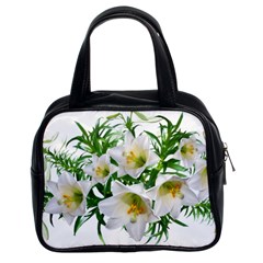 Lilies Flowers Perfume Arrangement Classic Handbag (two Sides) by Pakrebo