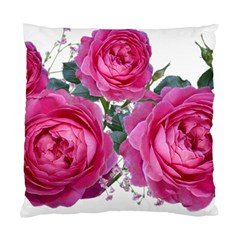 Roses Gypsophila Flowers Fragrant Standard Cushion Case (two Sides) by Pakrebo