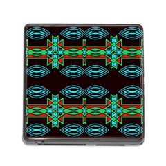 Ovals And Tribal Shapes                               Memory Card Reader (square) by LalyLauraFLM