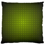 Hexagon Background Circle Large Cushion Case (One Side)