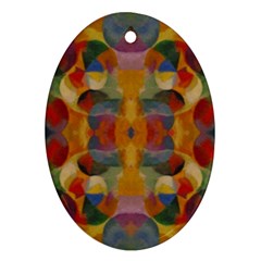 J 4 Oval Ornament (two Sides) by ArtworkByPatrick