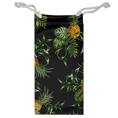 Pineapples Pattern Jewelry Bag by Sobalvarro