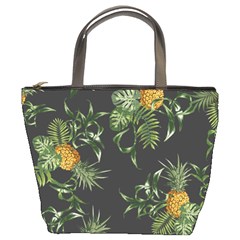 Pineapples Pattern Bucket Bag by Sobalvarro