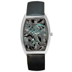 Gears Machine Machines Barrel Style Metal Watch by Bajindul