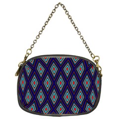 Colorful Diamonds Pattern3 Chain Purse (two Sides) by bloomingvinedesign