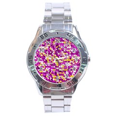 Funky Sequins Stainless Steel Analogue Watch by essentialimage