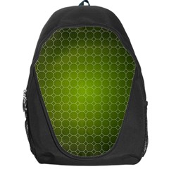 Hexagon Background Plaid Backpack Bag