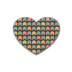 Zappwaits Heart Coaster (4 Pack)  by zappwaits