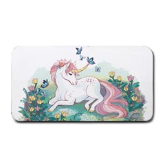 Illustration Vector Unique Unicorn Medium Bar Mats by Sudhe