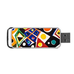 Pattern And Decoration Revisited At The East Side Galleries Portable Usb Flash (one Side)