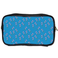 Pink Flower Branches Toiletries Bag (two Sides)