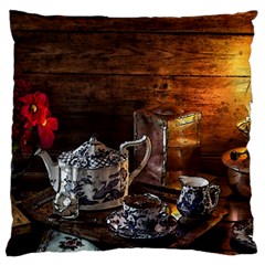 Sweets Tea Snacks Lamp Tea Snack Standard Flano Cushion Case (one Side) by Simbadda