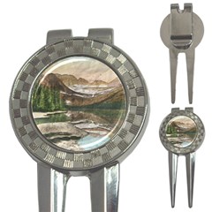 Glacier National Park Scenic View 3-in-1 Golf Divots by Simbadda