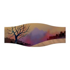 Landscape Illustration Nature Sky Stretchable Headband by Simbadda