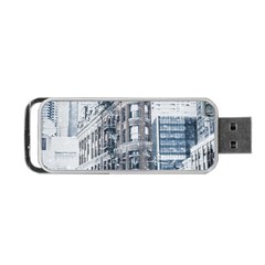 City Building Skyscraper Town Portable Usb Flash (one Side) by Simbadda